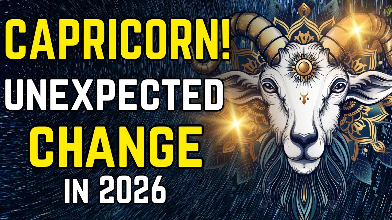 CAPRICORN &ndash; This Unexpected Change Will Define 2026