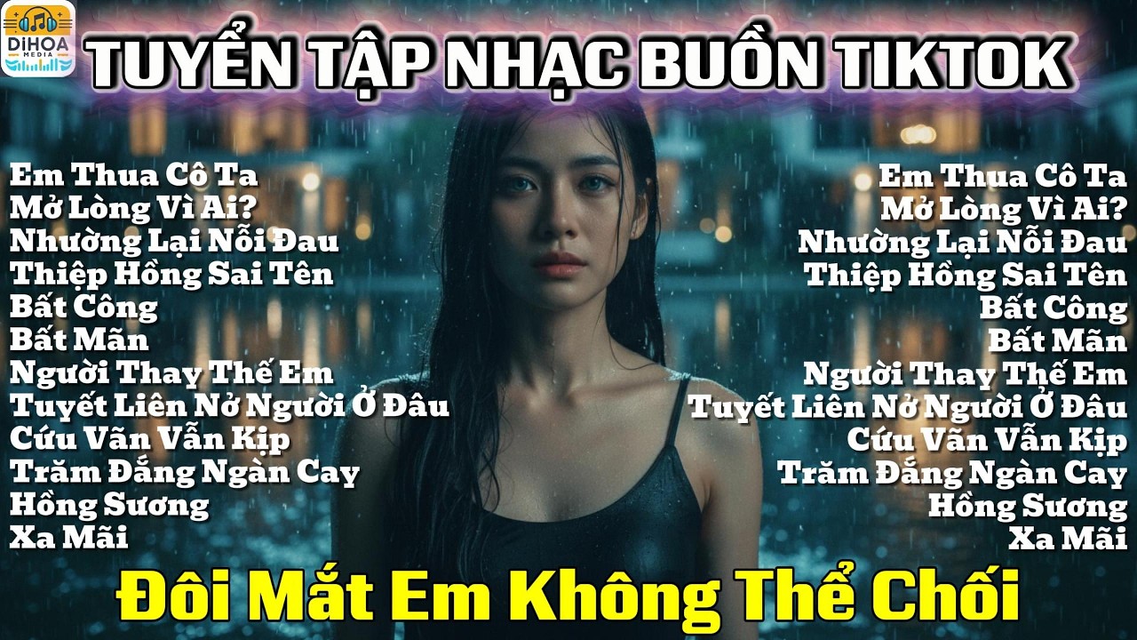 BXH NHẠC HOT TIKTOK | ĐÔI MẮT EM KHÔNG THỂ CHỐI , EM THUA CÔ TA , NHƯỜNG LẠI NỖI ĐAU |LIST NHẠC BUỒN