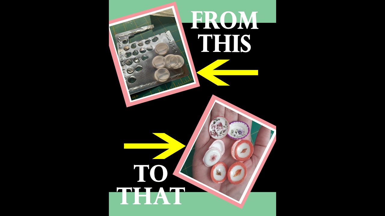 DIY Miniature Decorative Kitchenware: Made With Treasure Trash