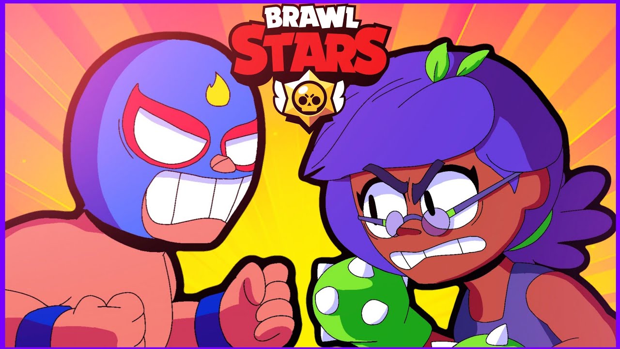 EL PRIMO VS ROSA [Remake] - Brawl stars animation