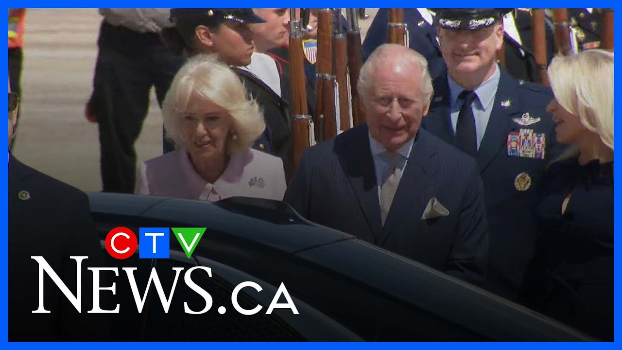 King Charles and Queen Camilla arrive in Washington, D.C.