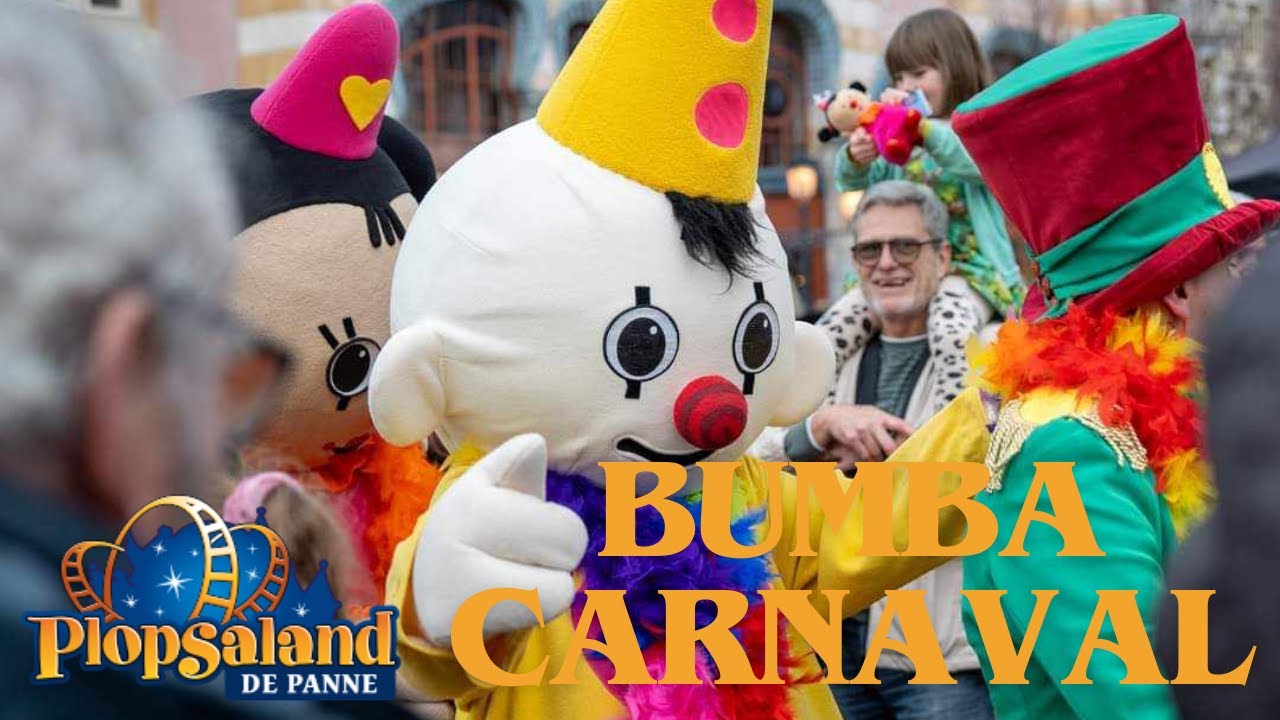 Spectacle liveshow (tonen) Bumba fête Carnaval/ Carnaval feest Plopsaland 2024 - Français/Nederlands