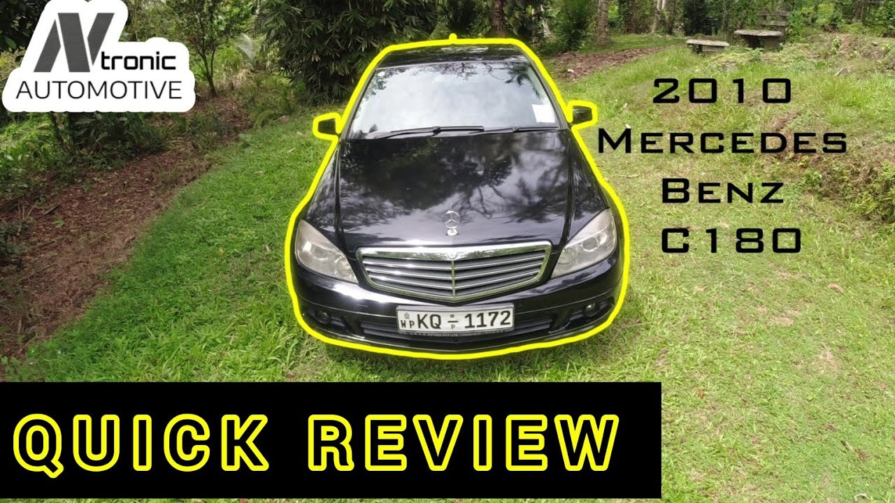 Mercedes Benz W204 C180 Quick Review