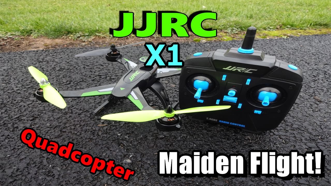 JJRC X1 Maiden Flight!
