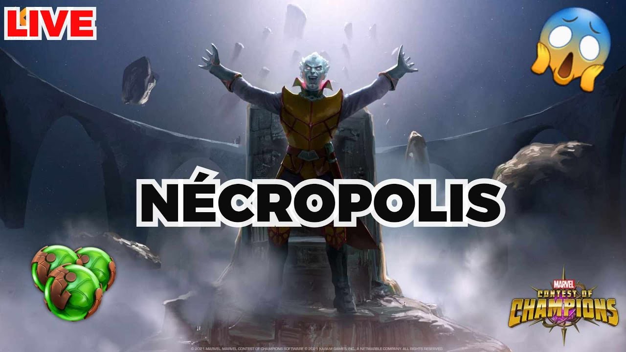 [LIVE] NÉCROPOLIS : On termine le 1er passage !!! (Le Grand-Maître va me faire souffrir ...)