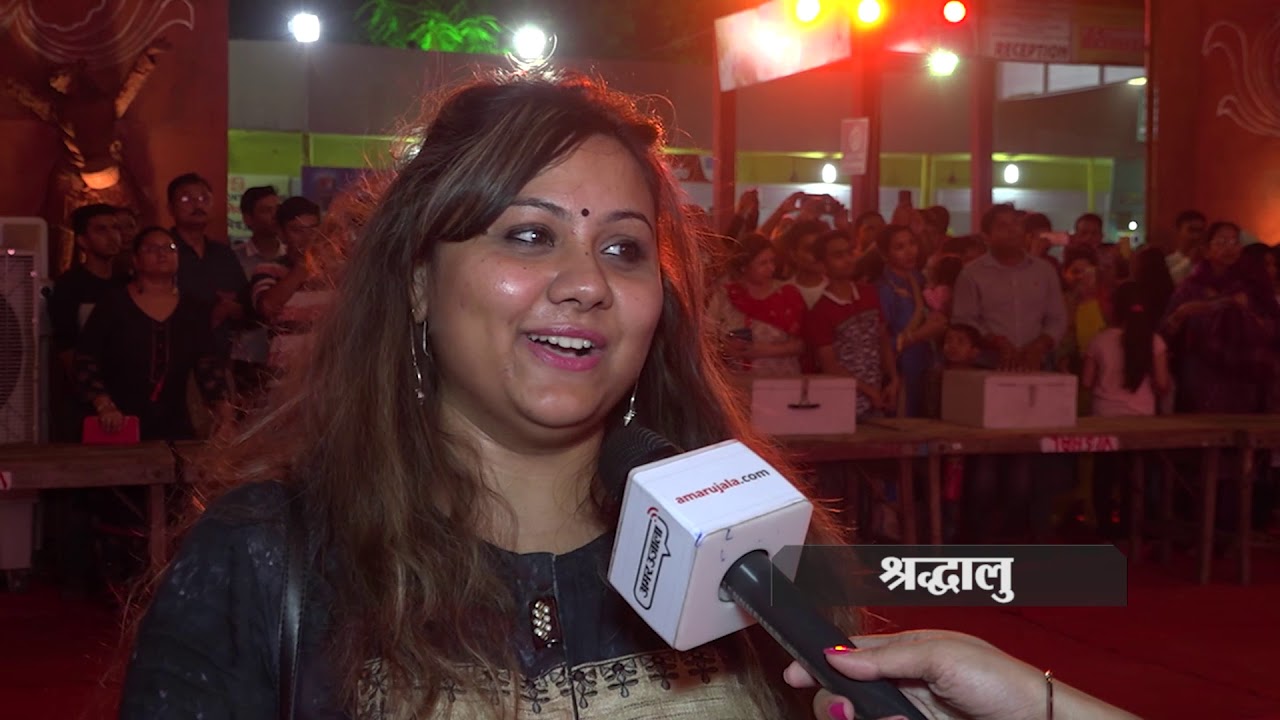 Famous durga puja of chittaranjan park in delhi.