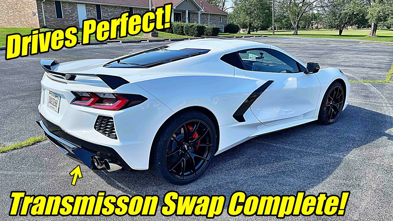 Мы заменили коробку передач на нашем Corvette C8! Потому что Chevrolet не хотел