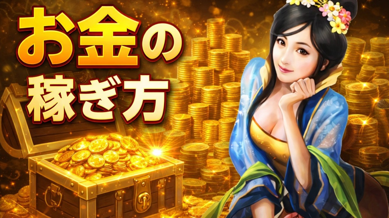 初心者必見お金の稼ぎ方8選【三国志8REMAKEwithパワーアップキット】