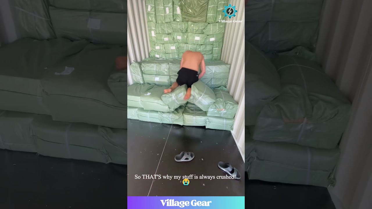 My AliExpress Order's Origin Story! 😂 Dude's a Packing NINJA📦🦶 #funny #shippingfails #aliexpress