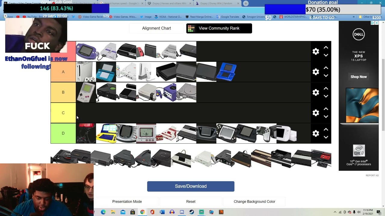 Tom Sweeney & Chris Ray Gun Consoles Tierlist 