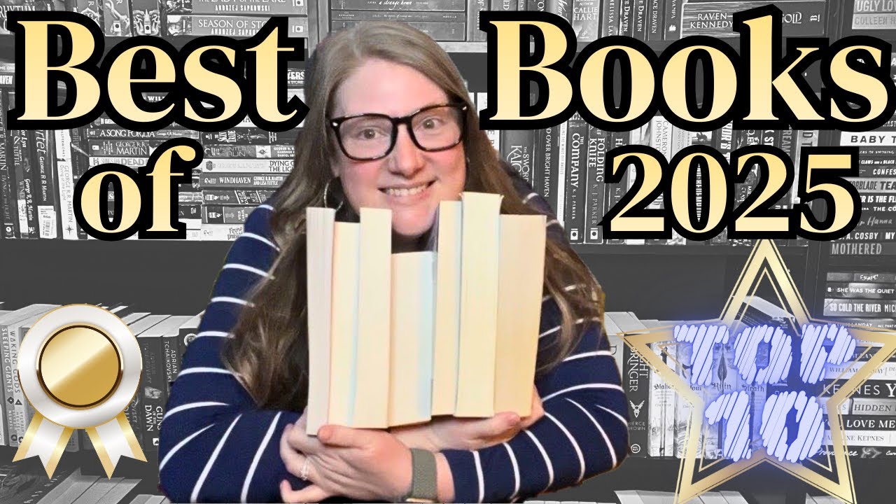 My Top 10 Books of 2025 || Fantasy, Thrillers & Romance