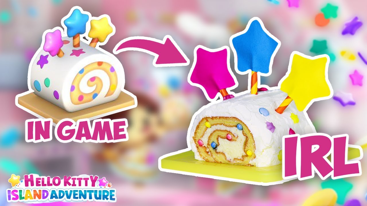 The Happy Haven Days recipe : Confetti Cake from Hello Kitty Island Adventure