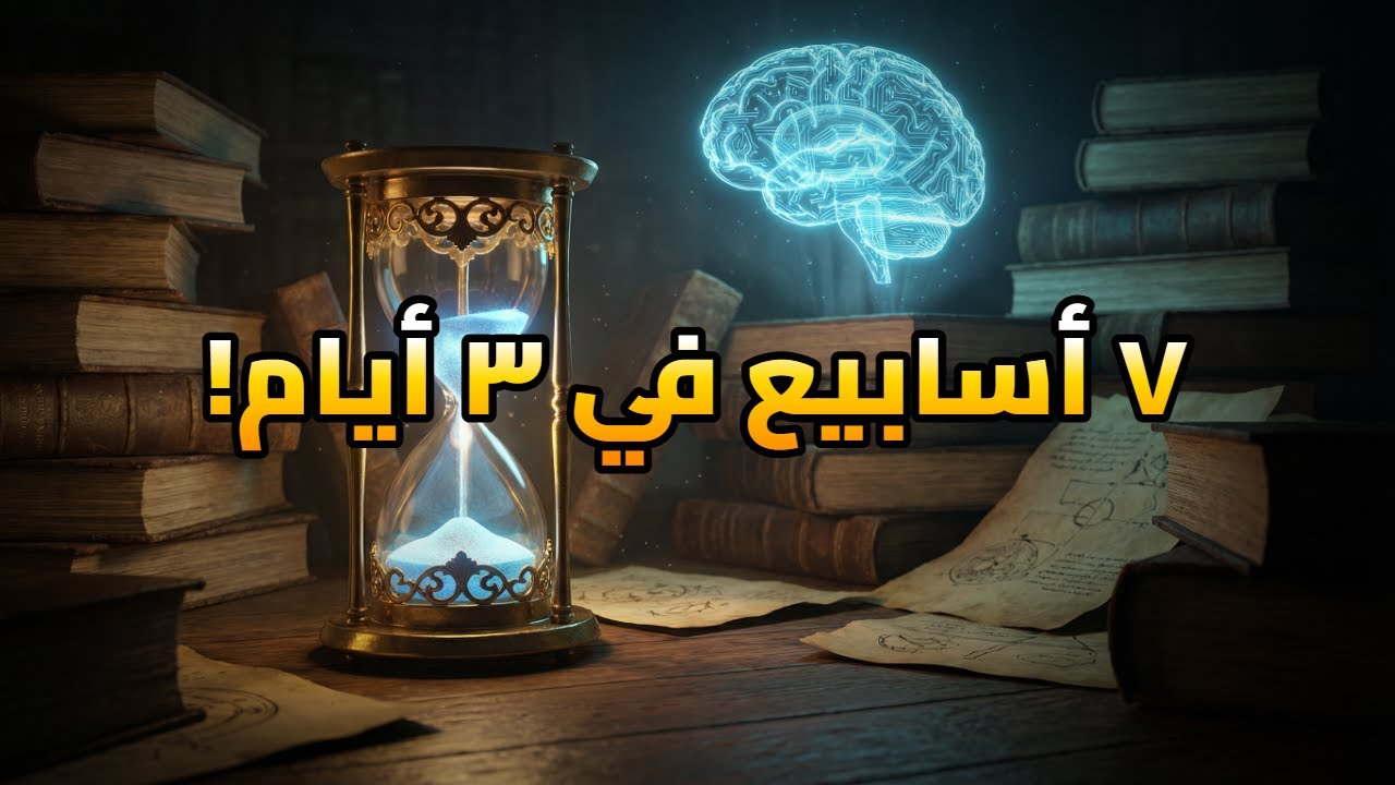 كيف تلم المنهج كله في ٣ أيام بس؟ 🤯 سر طريقة 