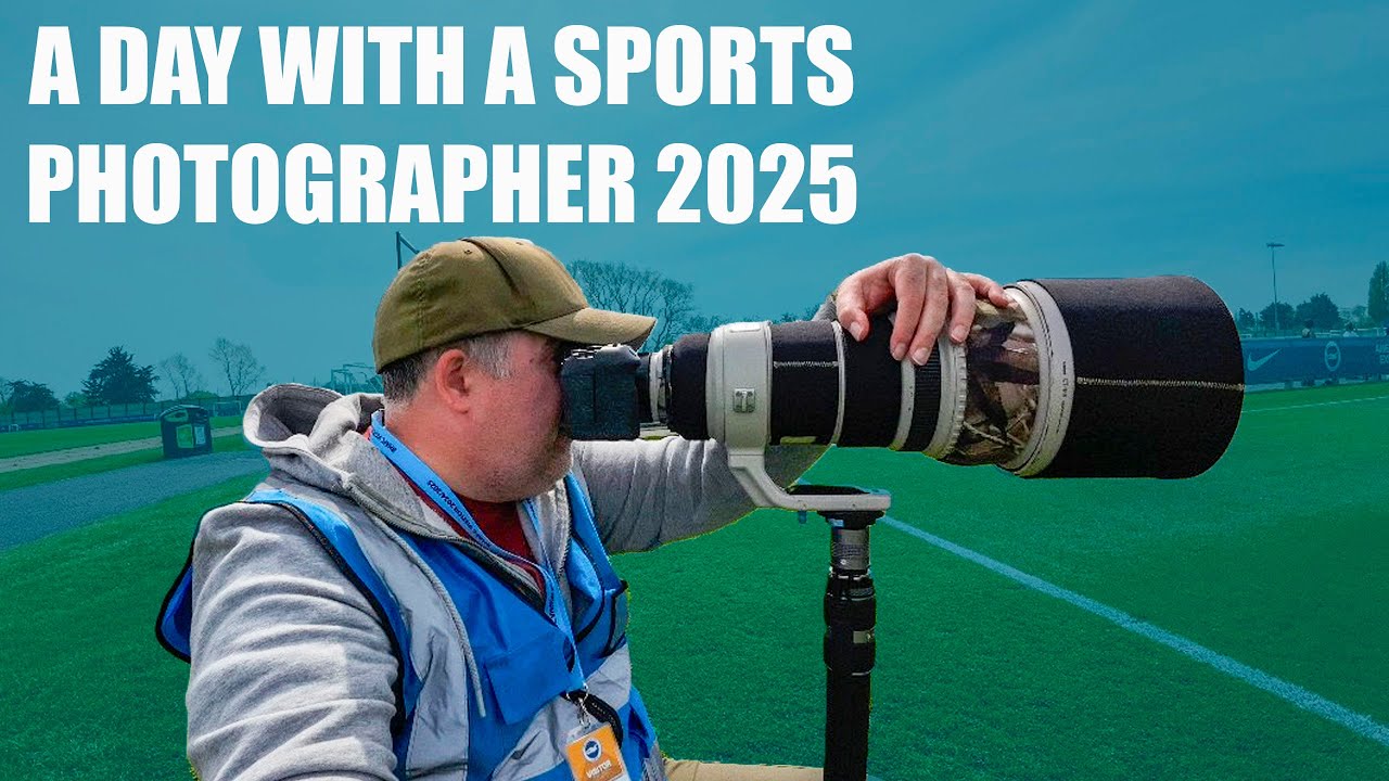 A Day with a SPORTS PHOTOGRAPHER in 2025
