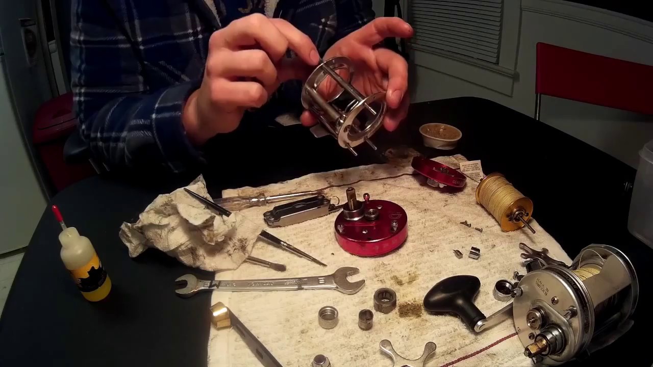 How to service a round baitcaster fishing reel: The KastKing Rover