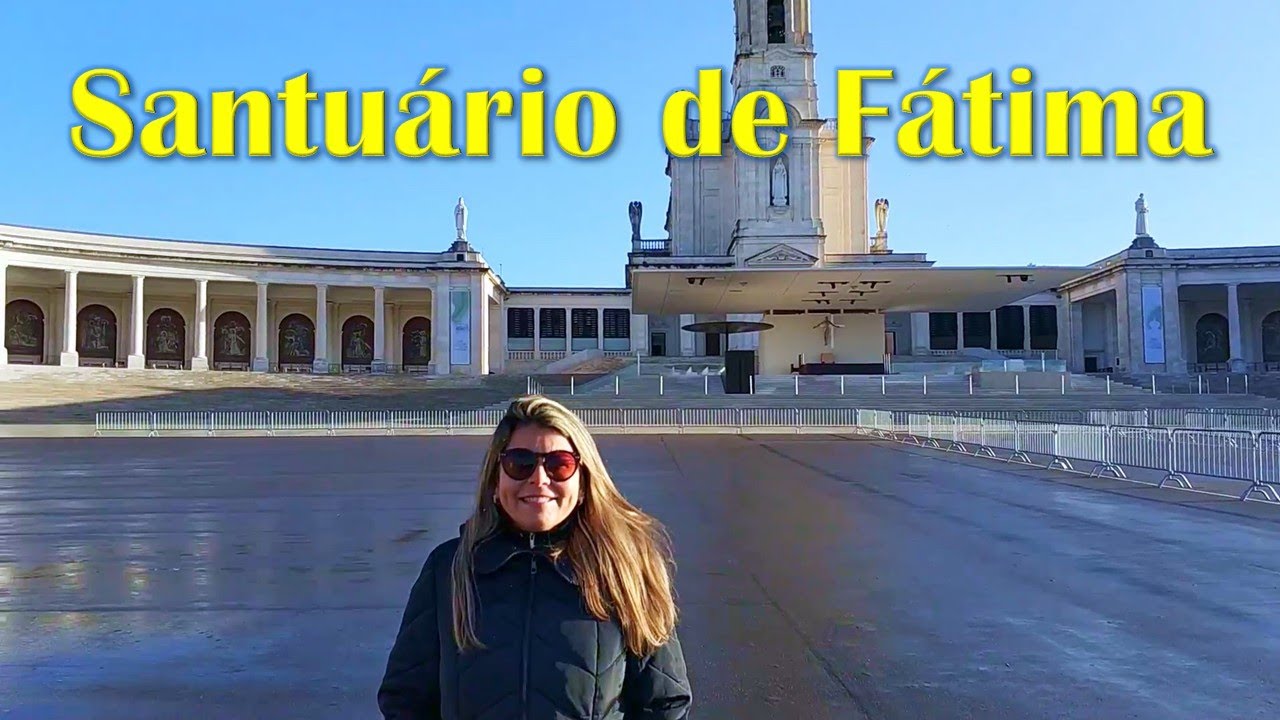 Santuário de Fátima e os 3 Pastorinhos