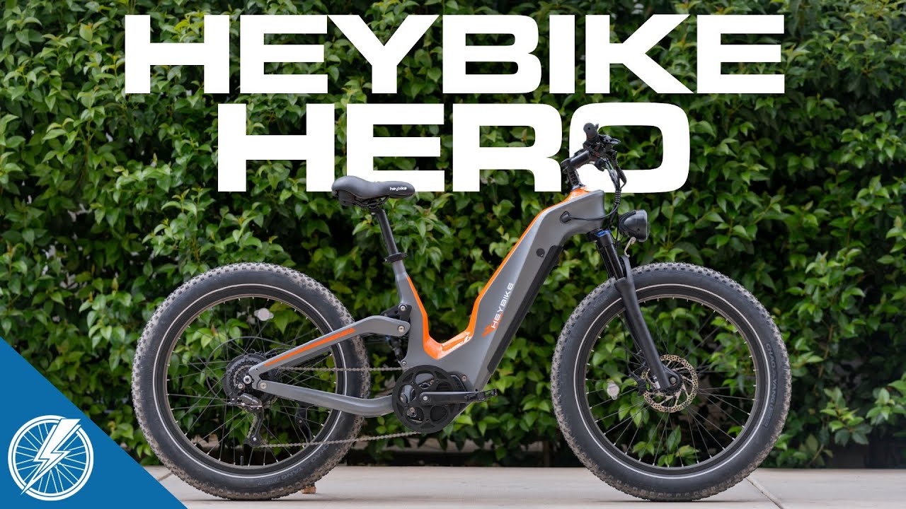 Обзор HeyBike Hero | Серьёзная скорость! Лёгкая карбоновая рама с уникальным дизайном!