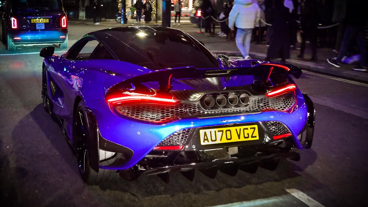 Supercars in London - #CSATW678 Ford GT, McLaren Senna, Ferrari 812 Competizione, 765LT, SVJ