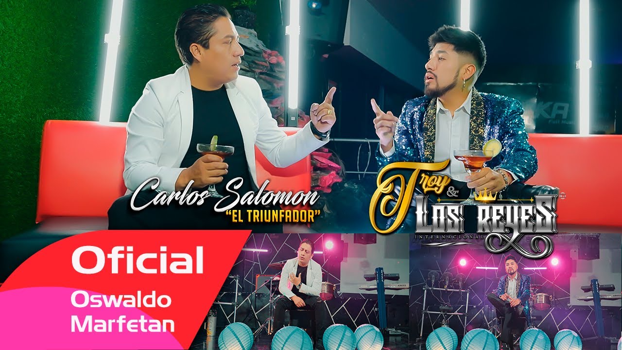 PARTIDO EN DOS - CARLOS SALOMON FEAT TROY Y LOS REYES EXITO 2024 -   (VIDEO OFICIAL )CINEMA 4K
