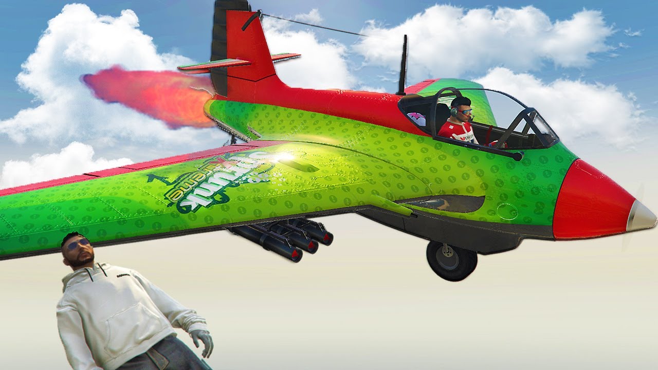 I Didn't Know How Much Boost This Jet Had - GTA Online DLC