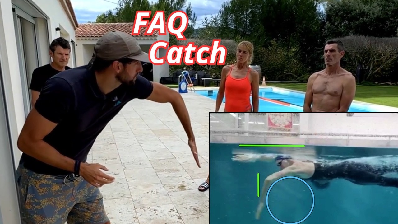 Je réponds aux questions sur le CATCH #crawl #swimming #natation  #technique