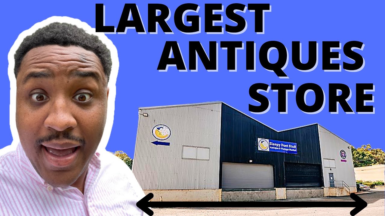 Exploring the Largest Antique Store in Charlotte NC!  Over 50,000 SQFT!