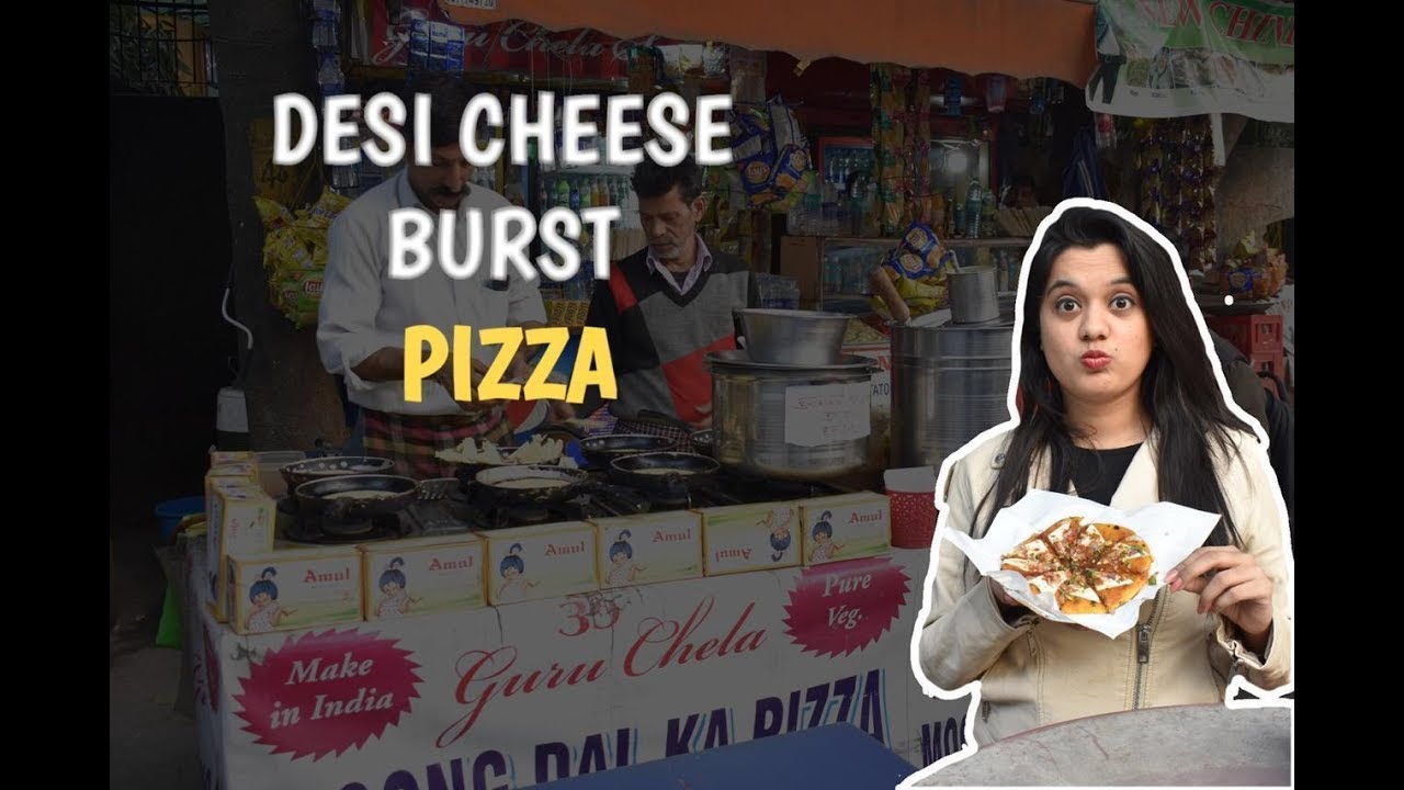 Desi Cheese Burst Pizza | Moong Dal Pizza | Guru Chela ITO