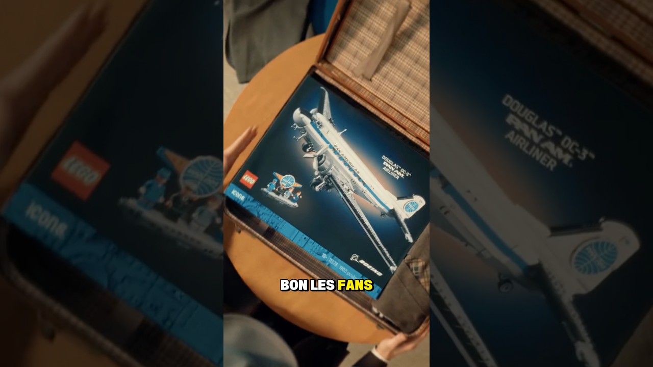 LEGO sort un avion MYTHIQUE : le Douglas DC-3
