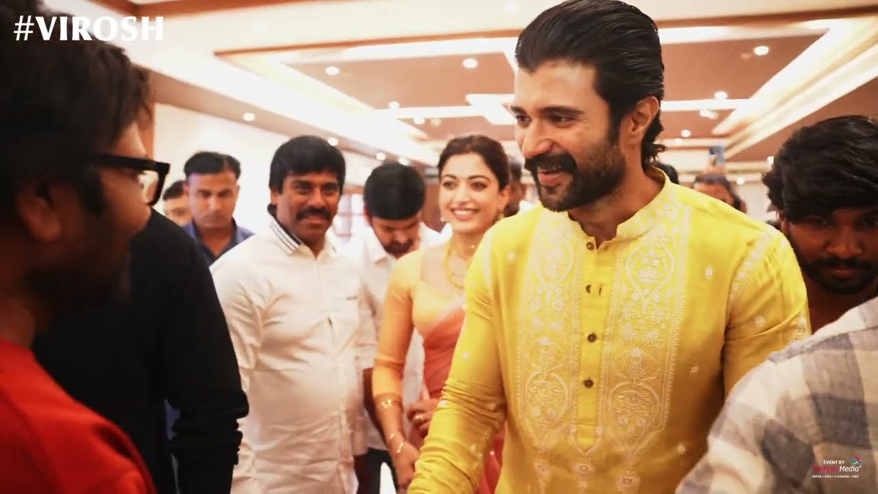 #Virosh Press Meet Highlights | Vijay Devarakonda | Rashmika Mandanna | Shreyas Media