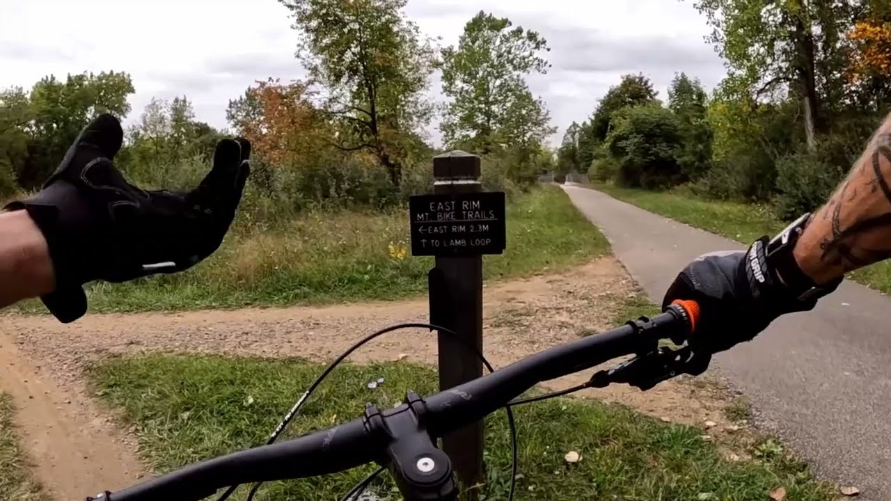 East Rim Trail ride, Cuyahoga Valley Ohio. No lie this is Ohio!!