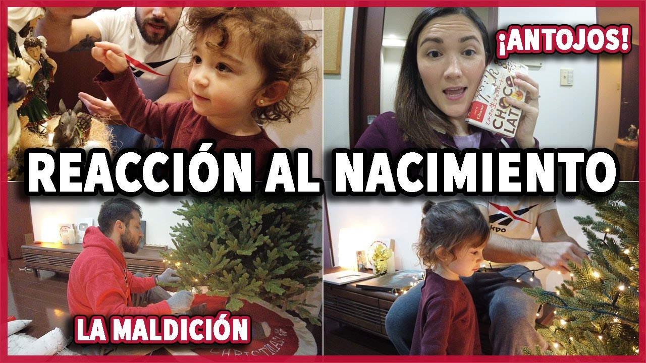 Así reaccionó al NACIMIENTO + muero de ANTOJOS + decoración NAVIDEÑA + vlog JAPÓN