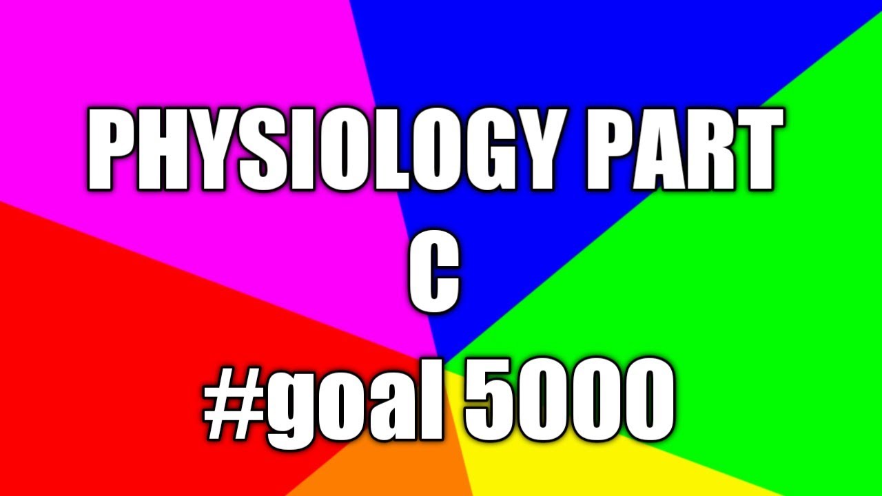 Mrcog part 1#physiology sba|recalls|pastpapers| part C #goal 5000