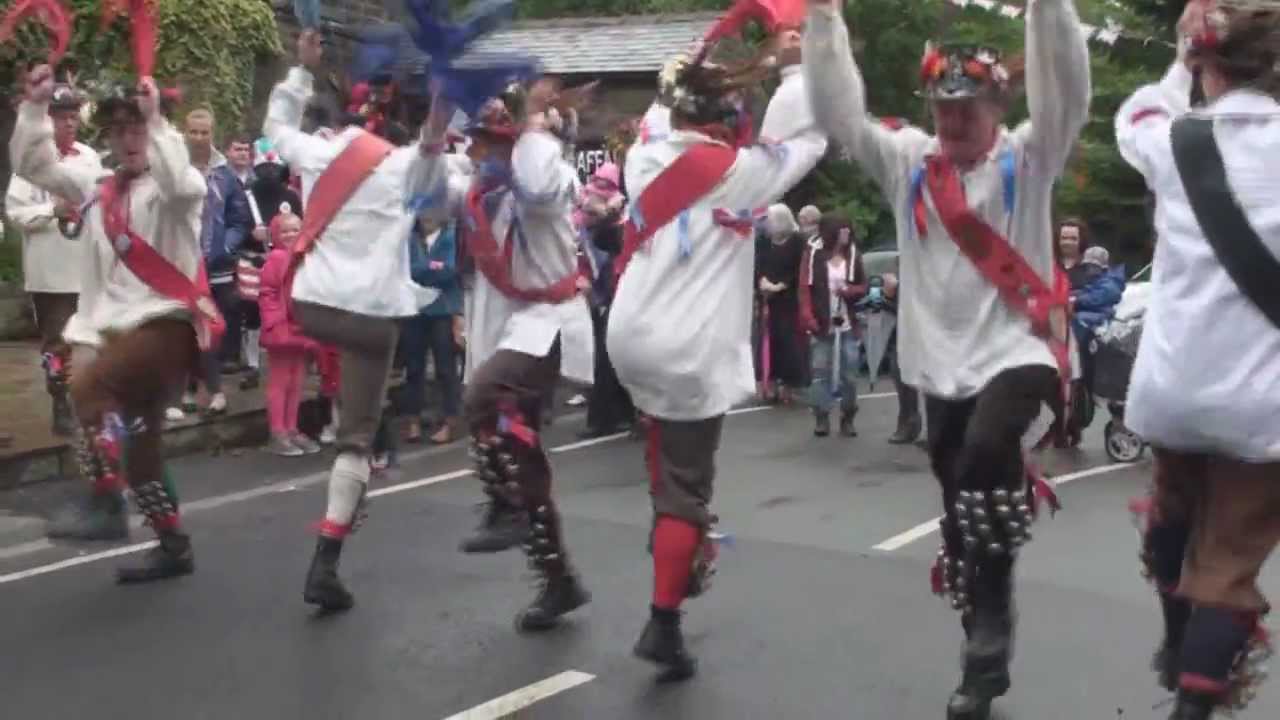 Eynsham Morris at The Crown Affair, Bacup, July 2012.