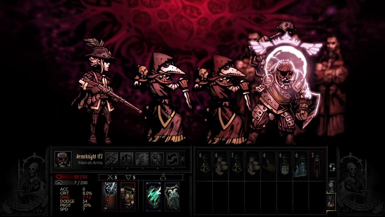 Darkest Dungeon - One shotting the final boss with a Musketeer