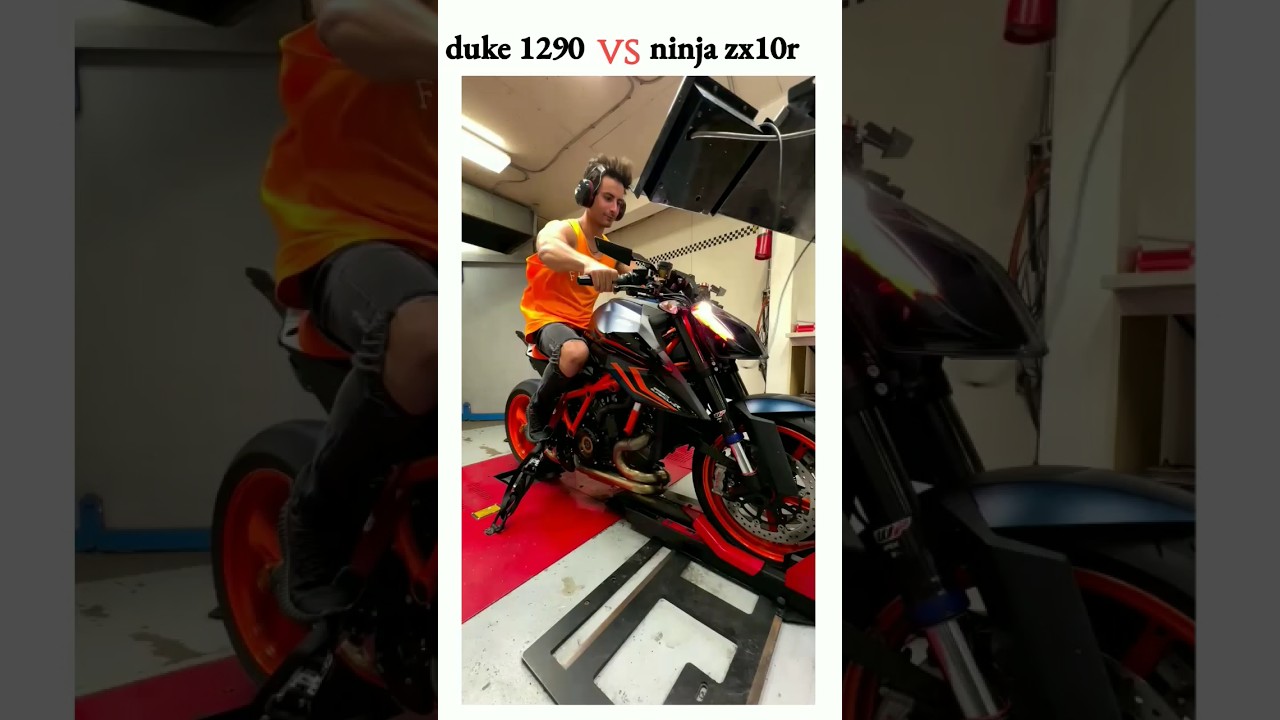 Kawasaki ninja zx10r vs ktm Duke 1290 🔥 || sound 😱 #shorts #ytshorts #theuk07rider #bikelover #biker