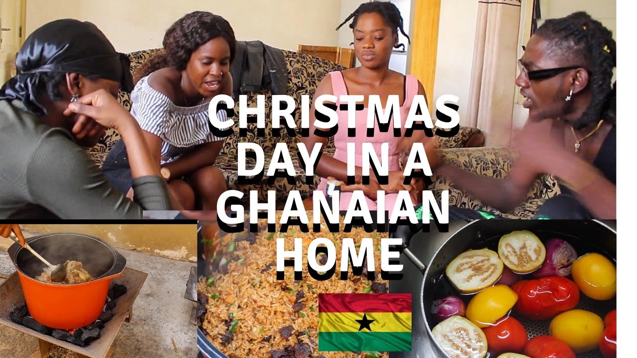 CHRISTMAS DAY 2020 IN A TYPICAL GHANAIAN HOME |GHANA AT CHRISTMAS |CHRISTMAS FOOD FOR PARTY AT HOME