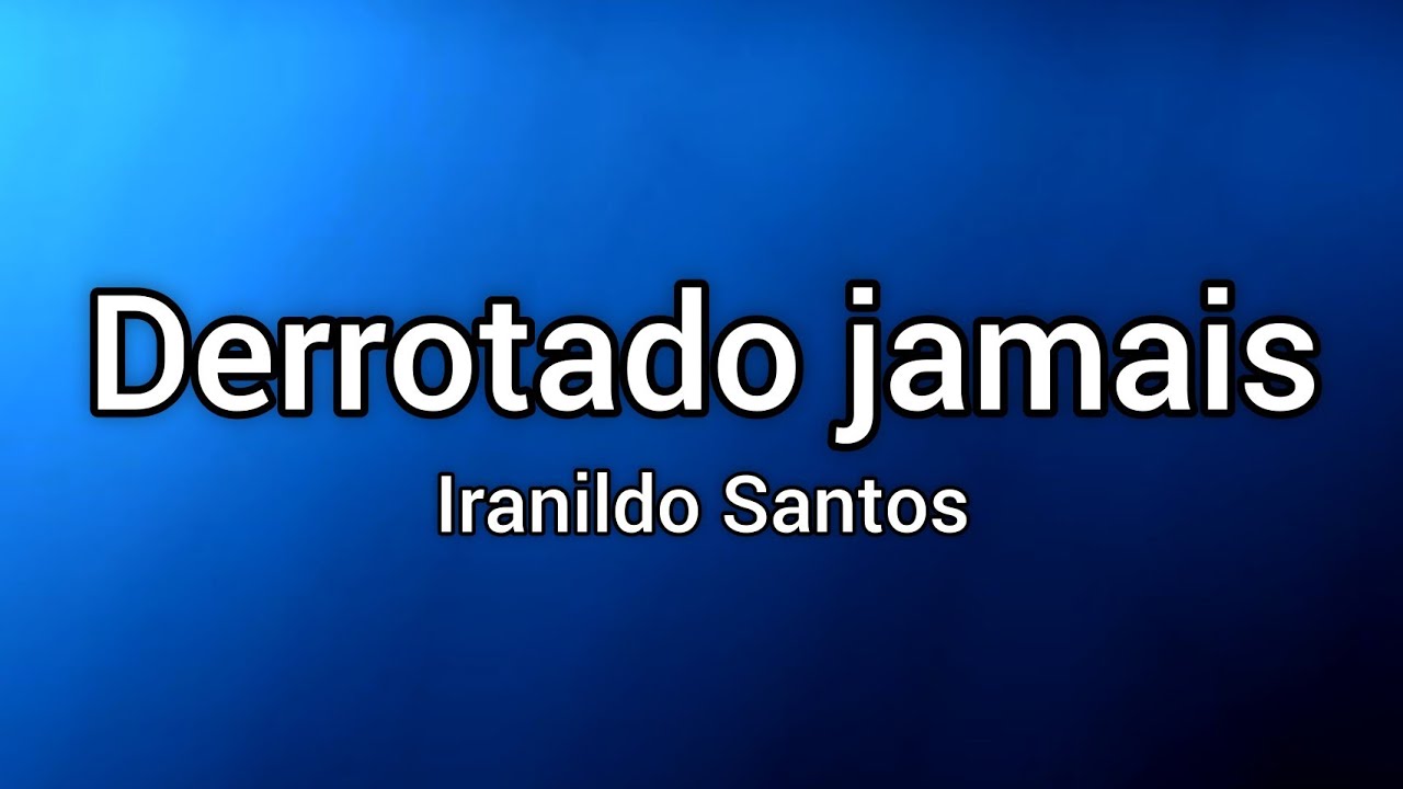 Derrotado jamais e Deus está neste lugar (corinhos de fé) Iranildo Santos.