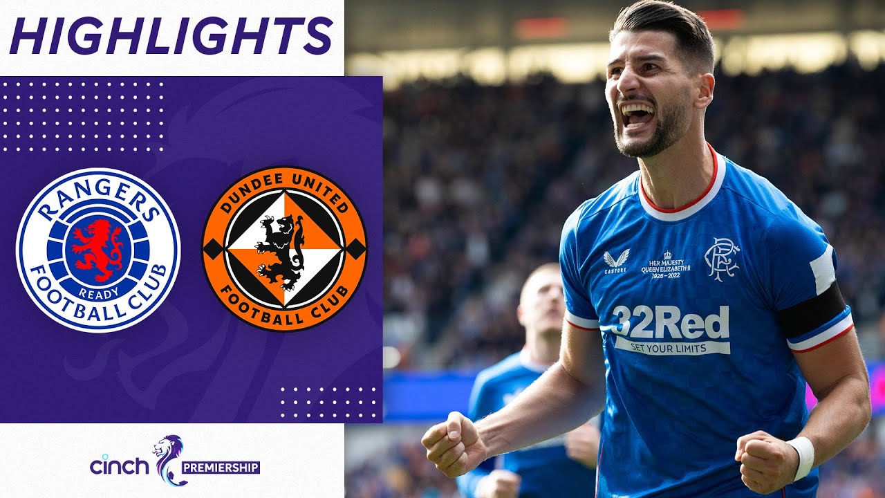 Rangers 2-1 Dundee United | The Gers bounce back as Antonio Colak nets twice | cinch Premiership