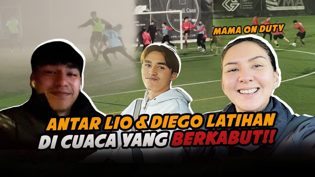 BRAGA MAKIN DINGIN! MAMA DONNA SIBUK ANTER JEMPUT KIDDOS! LIO & DIEGO LANJUT LATIAN!! 
