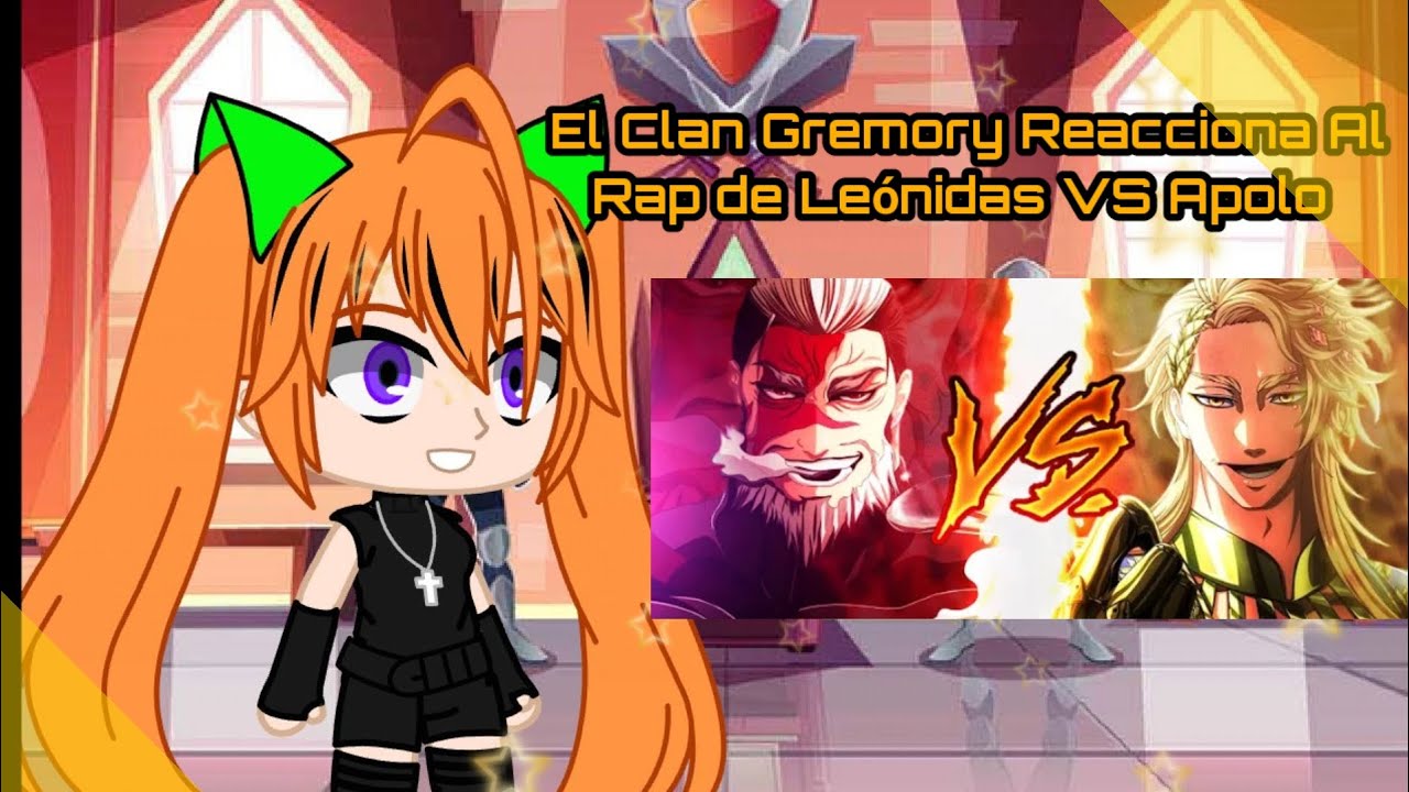 El Clan Gremory Reacciona a Leónidas VS Apolo Rap AdloMusic | Gacha Club