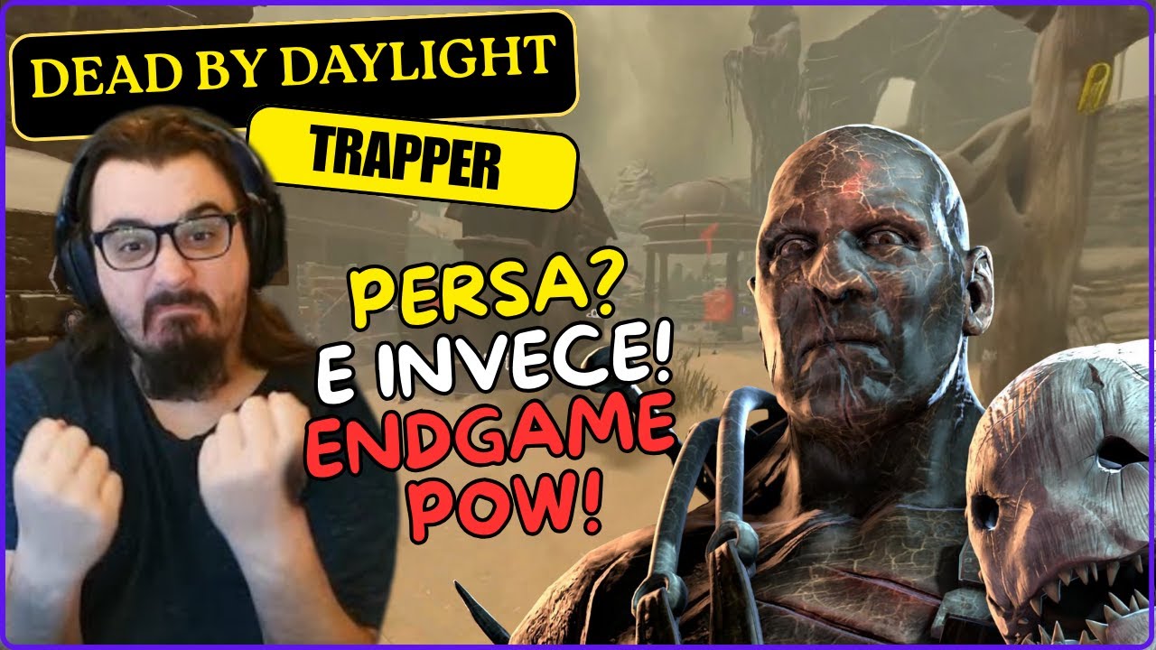 PERSA? E INVECE! ENDGAME POW!!! - DBD ITA Gameplay Killer TRAPPER (Cacciatore)