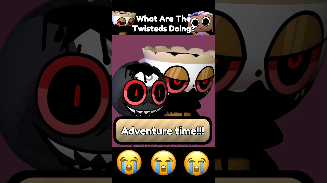 Twisteds Run Away From Easter Toon Bassie In Dandys World New Update #roblox #dandysworld #update