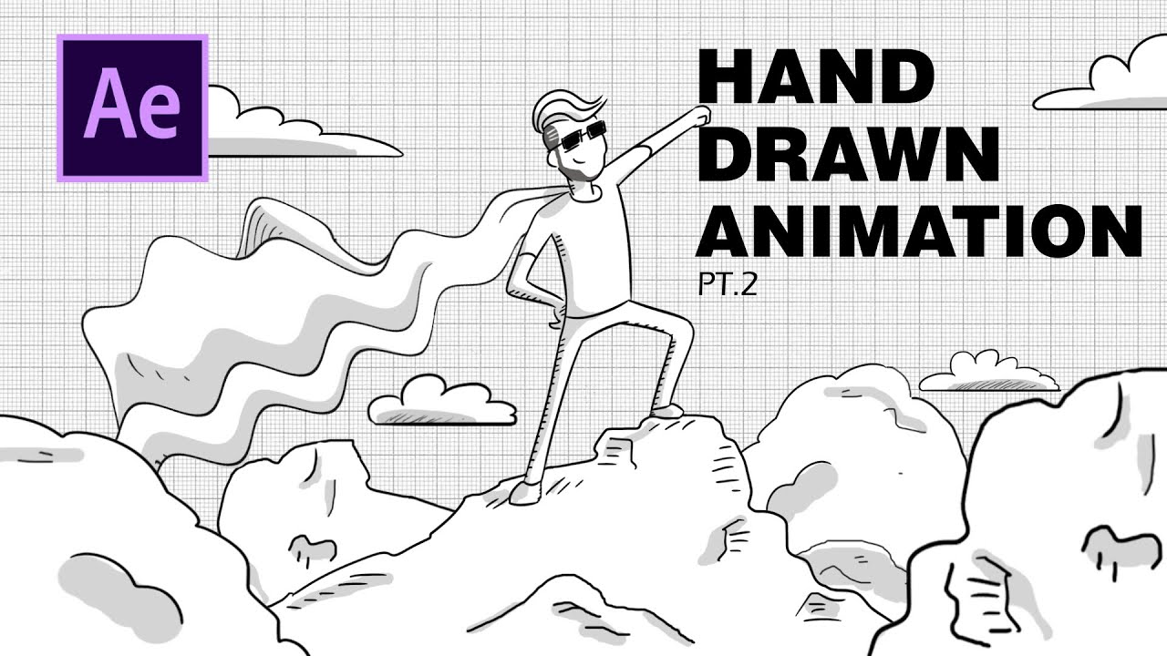 Hand Drawn Animation in After Effects Tutorial pt. 2 - اردو / हिंदी