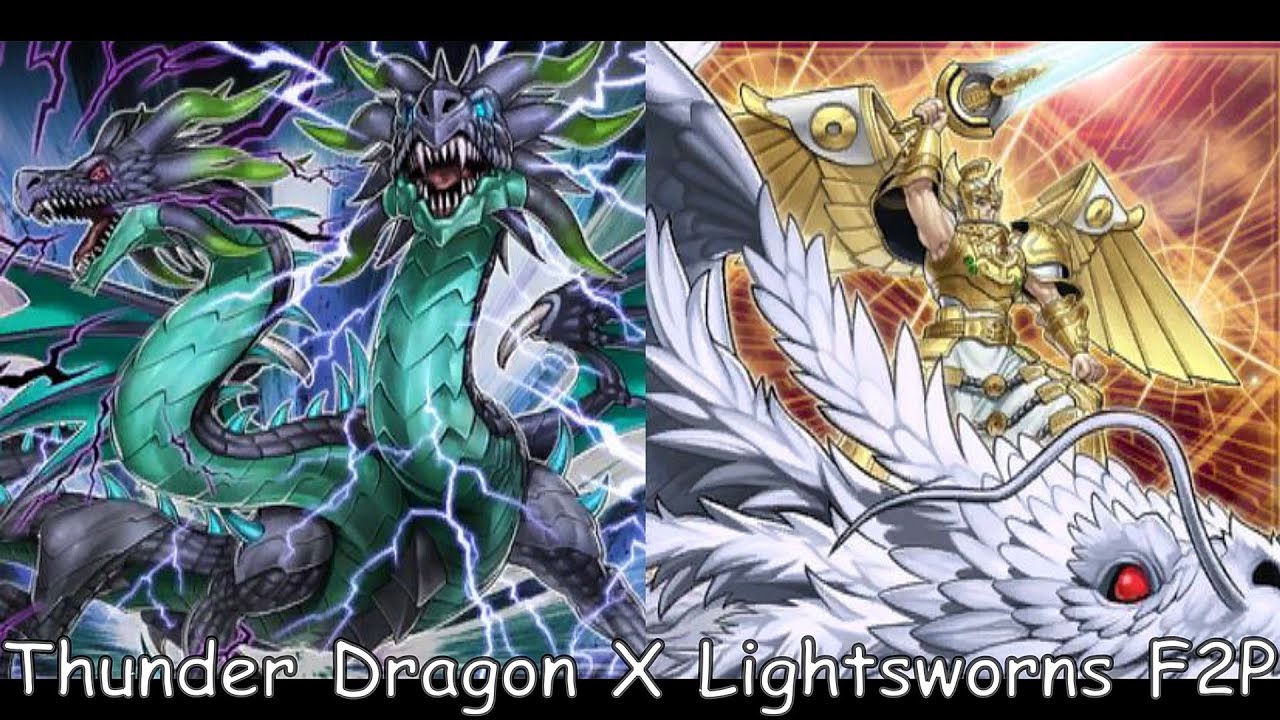 THUNDER DRAGONS F2P with LIGHTSWORN ENGINE [Yu-Gi-Oh! Duel Links]