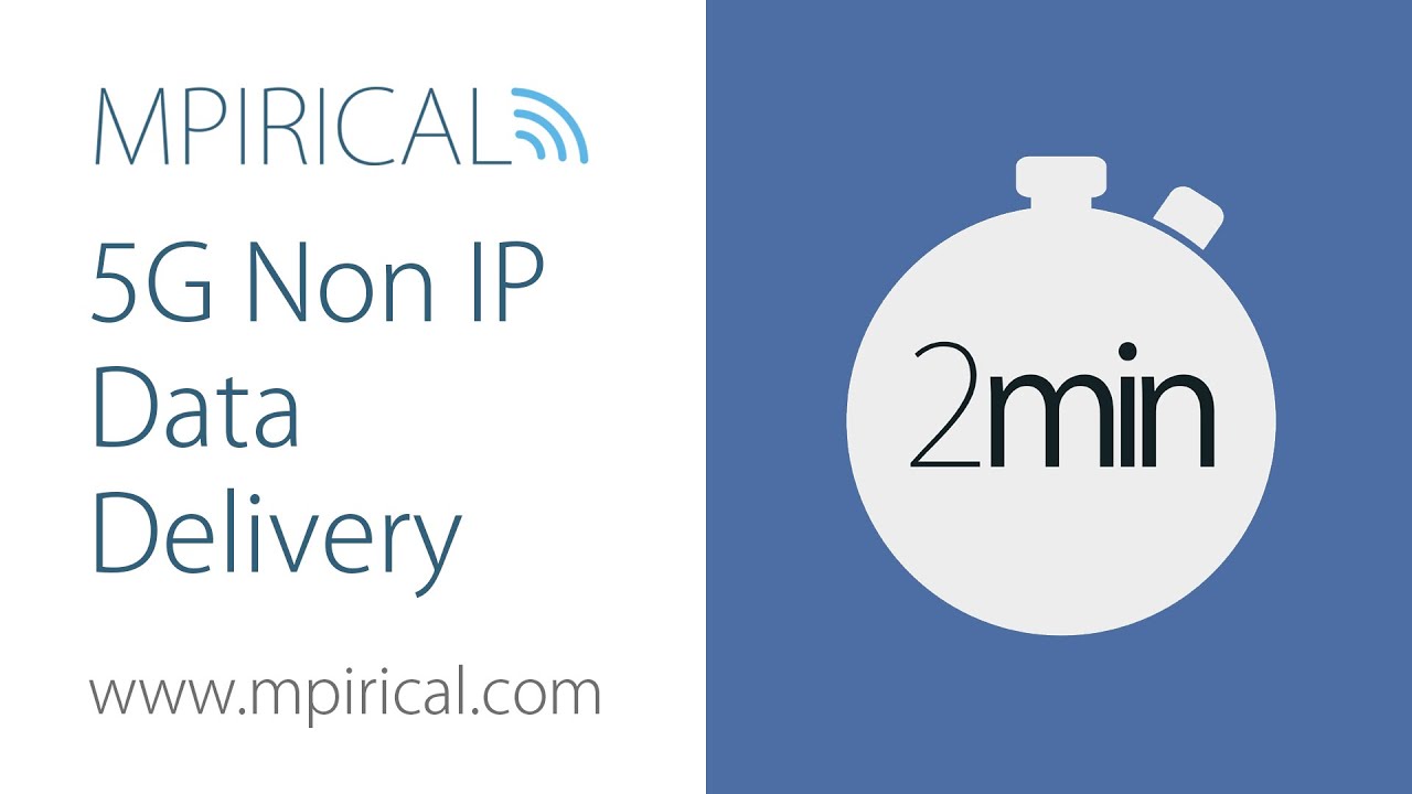 5G Non IP Data Delivery - Mpirical
