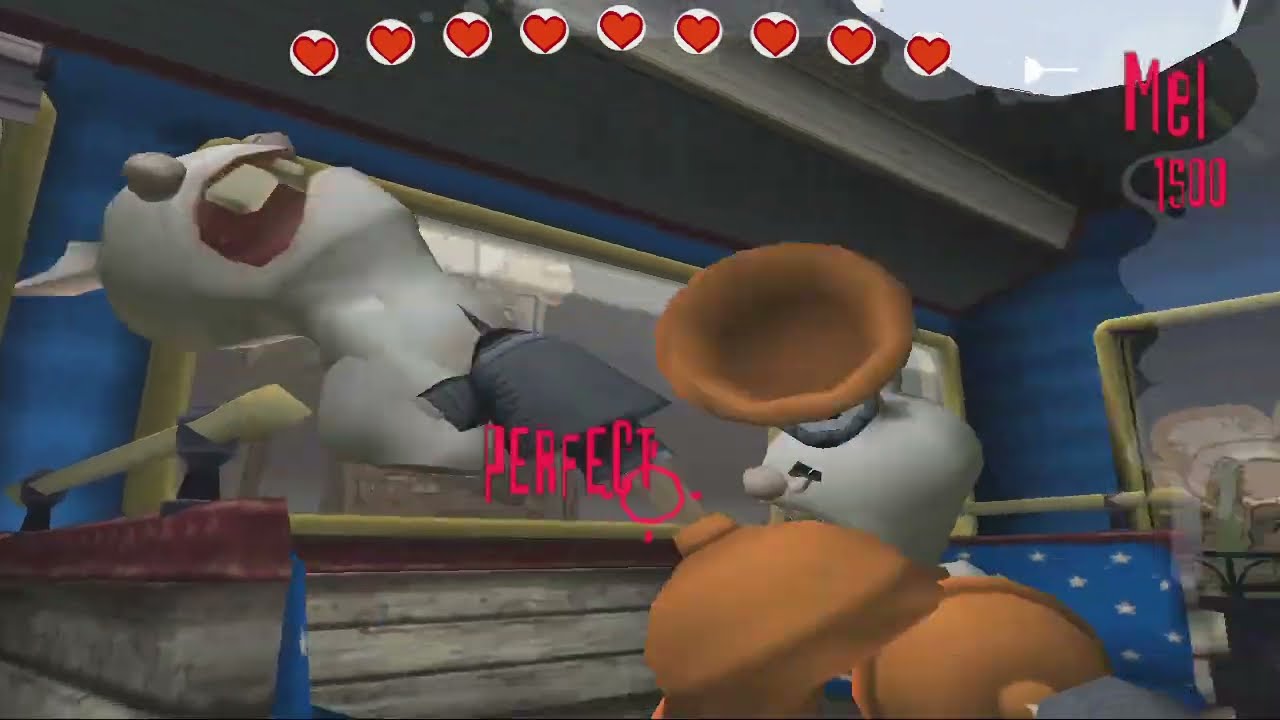 38,000 Points - Bunnies Think They're In A Movie - Rayman Raving Rabbids