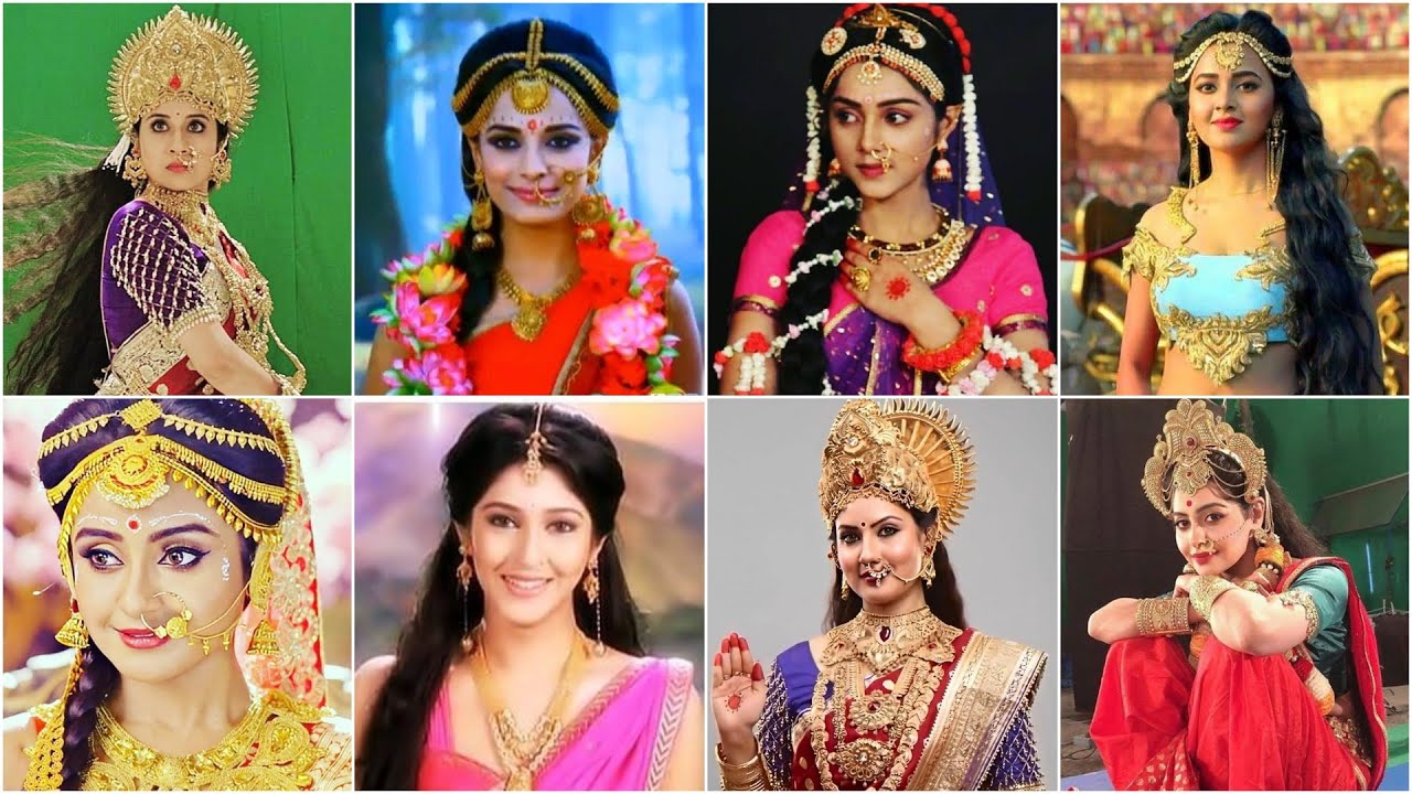Perfect & Popular Goddess Faces From Star Plus/Star Bharat/Life OK Mythological Shows