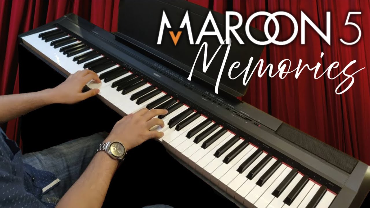 Maroon 5 — Memories | Piano cover