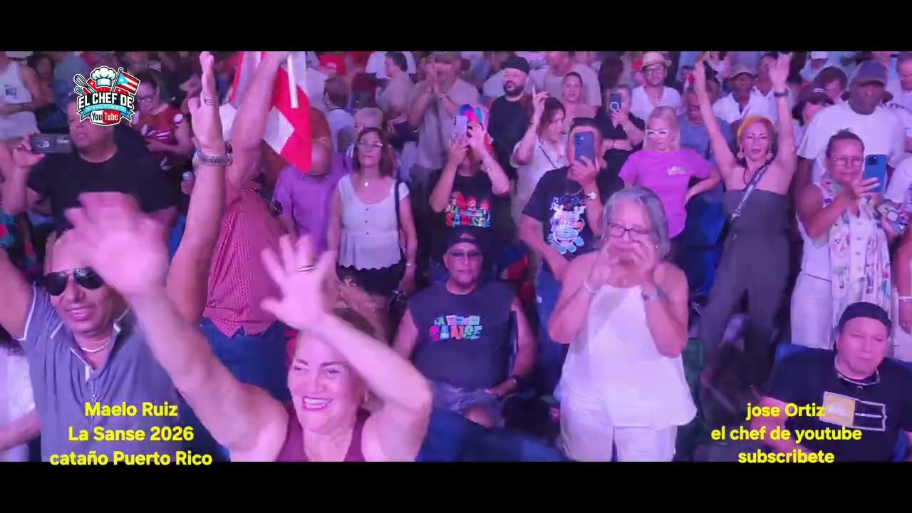 Maelo Ruiz. Fiestas de la Sanse 2026 Cataño Puerto Rico