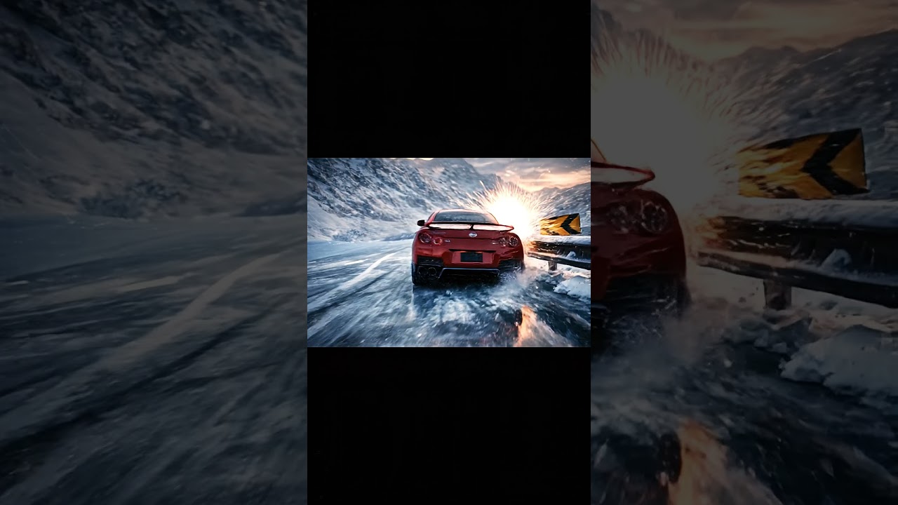 CARS VS ICE 🧊 — Grip gaya… SLIDE ho gaya ❌